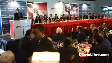 Presidente Danilo Medina en el almuerzo de la cámara americana de comercio