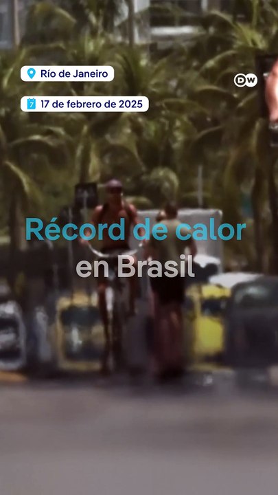 Ola de calor histórica en Río de Janeiro