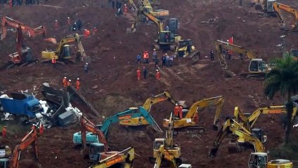 China: deslizamiento de tierra deja más de 90 muertos