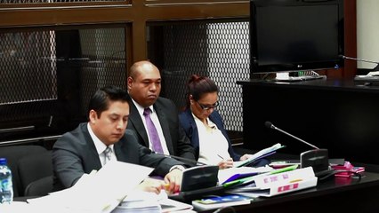 Exvicepresidenta de Guatemala, en juicio por corrupción