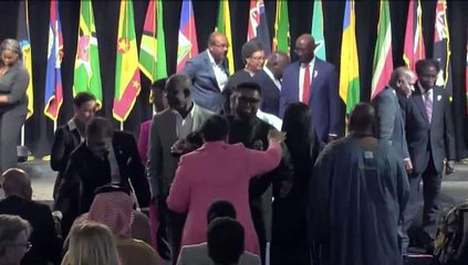 CARICOM LEADERS TALK TRUMP