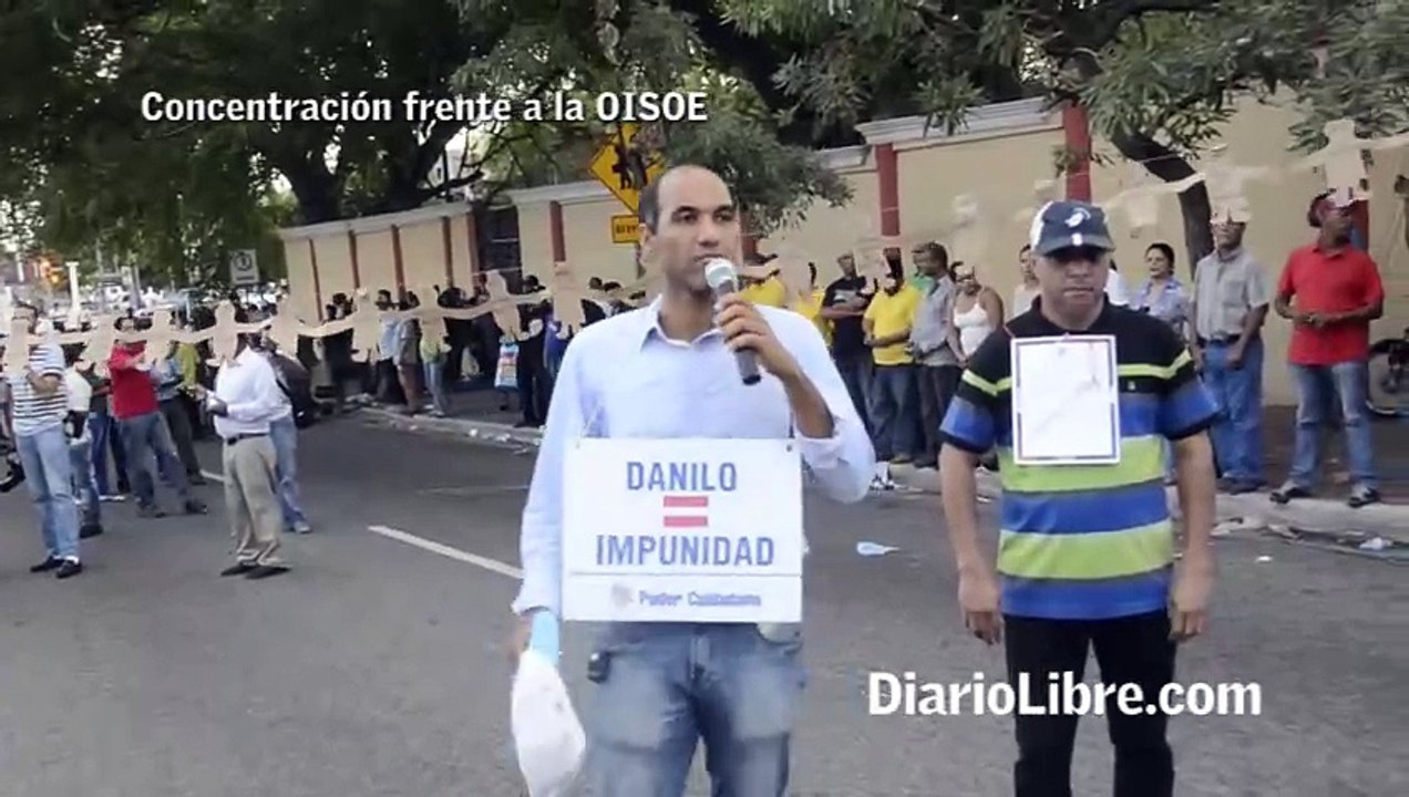 Concentración frente a la OISOE