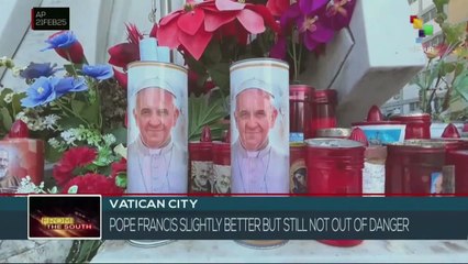Vatican City: Pope Francis slightly better but still not out of danger