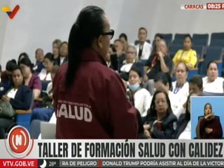 Caracas | Continúa taller de sensibilización para fortalecer y consolidar el sector público de salud