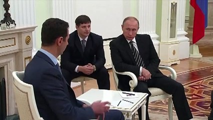 Asad y Putin se reúnen para hablar de Siria