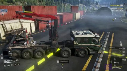 Schienenweg: Lange Stämme. (Part 2) | SnowRunner | Ep. 55