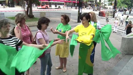 Protesta contra Dilma Rousseff en Brasil