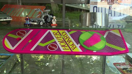 El auto de Marty McFly llega al futuro en Chile