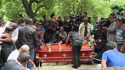 Último adiós al periodista Rubén Espinosa