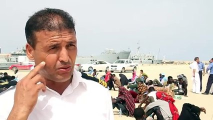 Libia rescata más de 100 migrantes en altamar