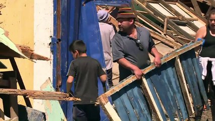 Imágenes de la devastación en Chile