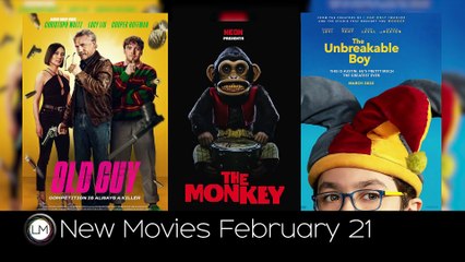 New Movies: Old Guy, The Monkey, and The Unbreakable Boy