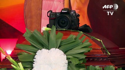 Despiden a periodista asesinado en México