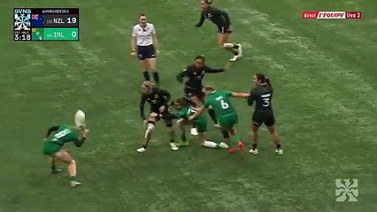 Quintuplé de Michaela Brake qui devient la meilleure marqueuse de l'histoire - Rugby à 7 (F) - HSBC Sevens Series
