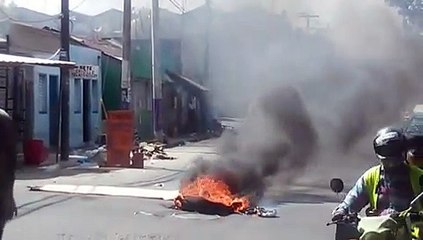 Protesta en Villa Francisca