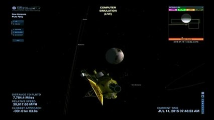 Éxito de New Horizons al acercarse a Plutón