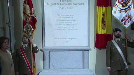 Cervantes por fin descansa en paz