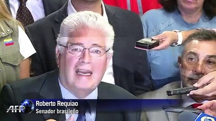 Senadores brasileños visitan a oposición venezolana