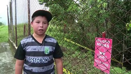 Colombia: Minas antipersonas camino de la escuela