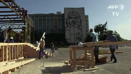 El papa dará misa junto a imagen del Che