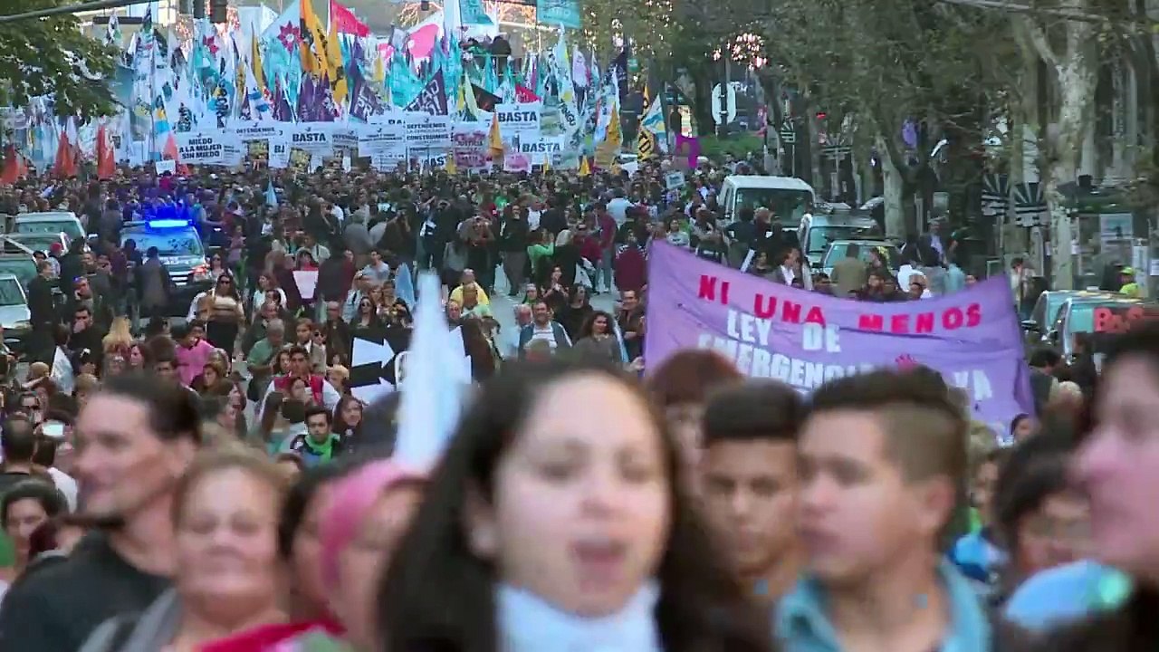 Argentina grita #NiUnaMenos