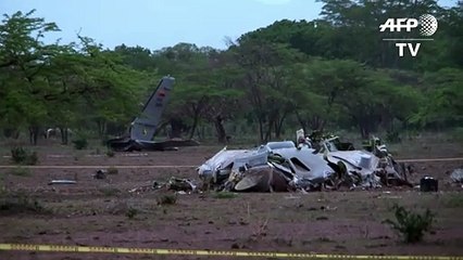 Mueren 11 militares colombianos al estrellarse aeronave