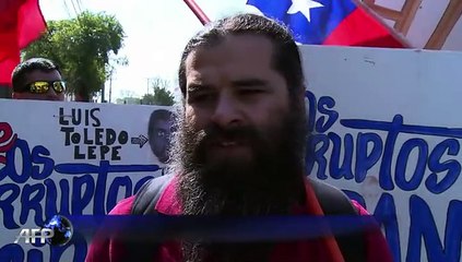 Hijo de Bachelete declara ante la justicia