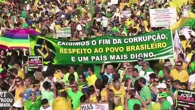 Nuevas protestas contra Rousseff en Brasil
