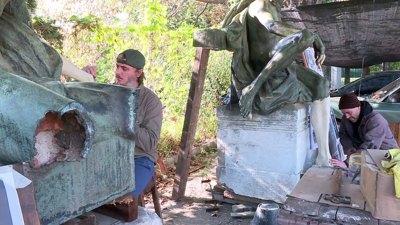 El hospital de las estatuas