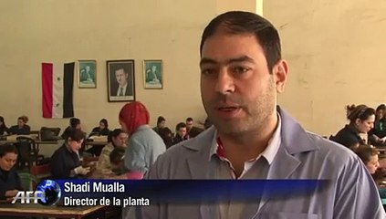 Siria: una fábrica de puros en plena guerra