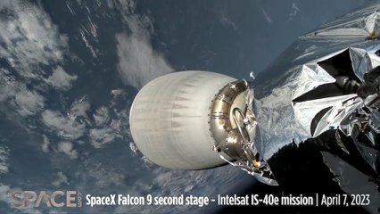 Watch This Amazing Time-Lapse Of SpaceX Falcon 9 Second Stage View Of Earth