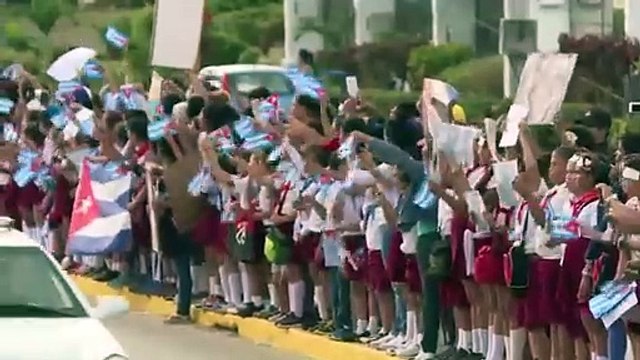 Los cubanos siguen el recorrido de las cenizas de Fidel Castro