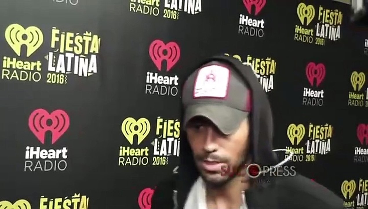 Enrique Iglesias sobre la posible boda de su ma...
