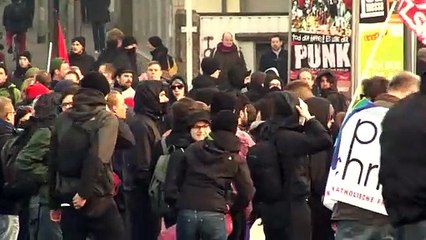 Fráncfort: 350 detenidos en protestas contra BCE