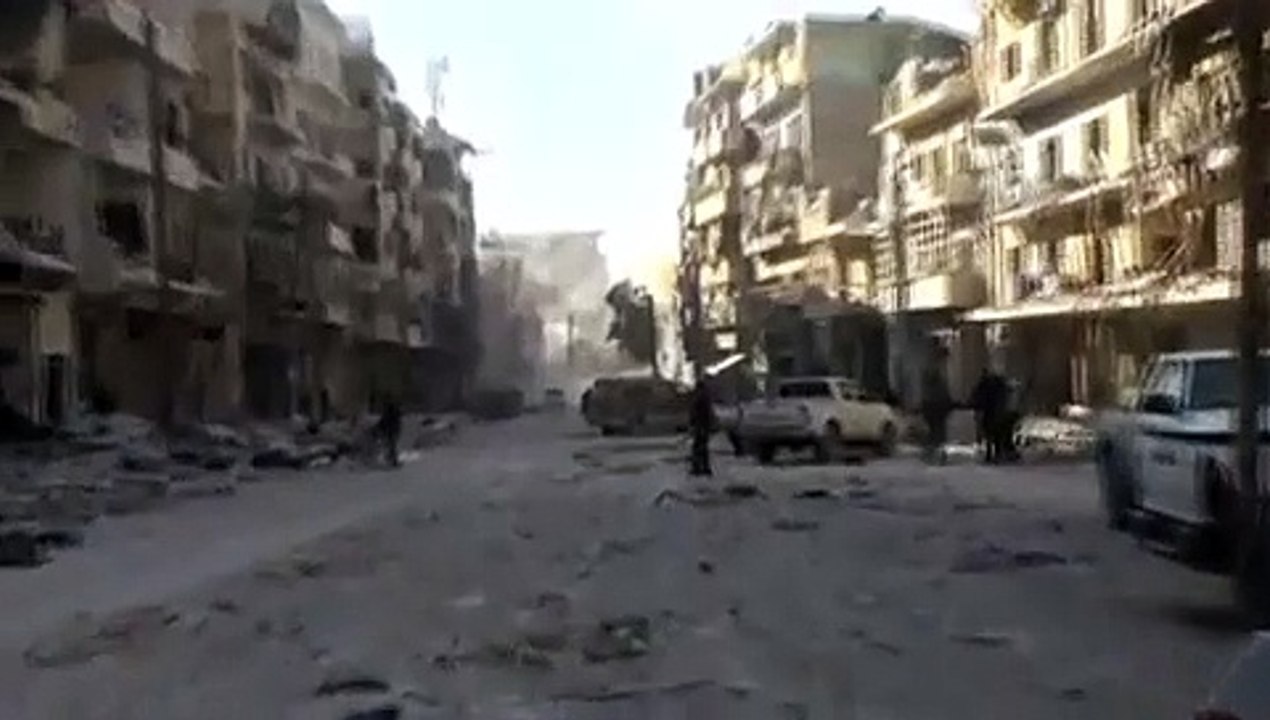 Fuerzas sirias controlan 90% de zonas rebeldes de Alepo