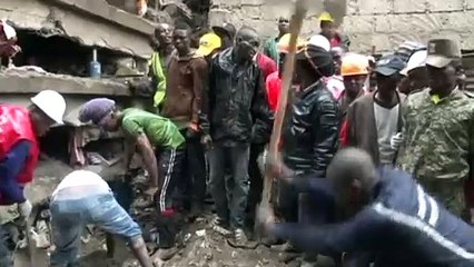 Al menos 10 muertos tras derrumbe de edificio en Kenia