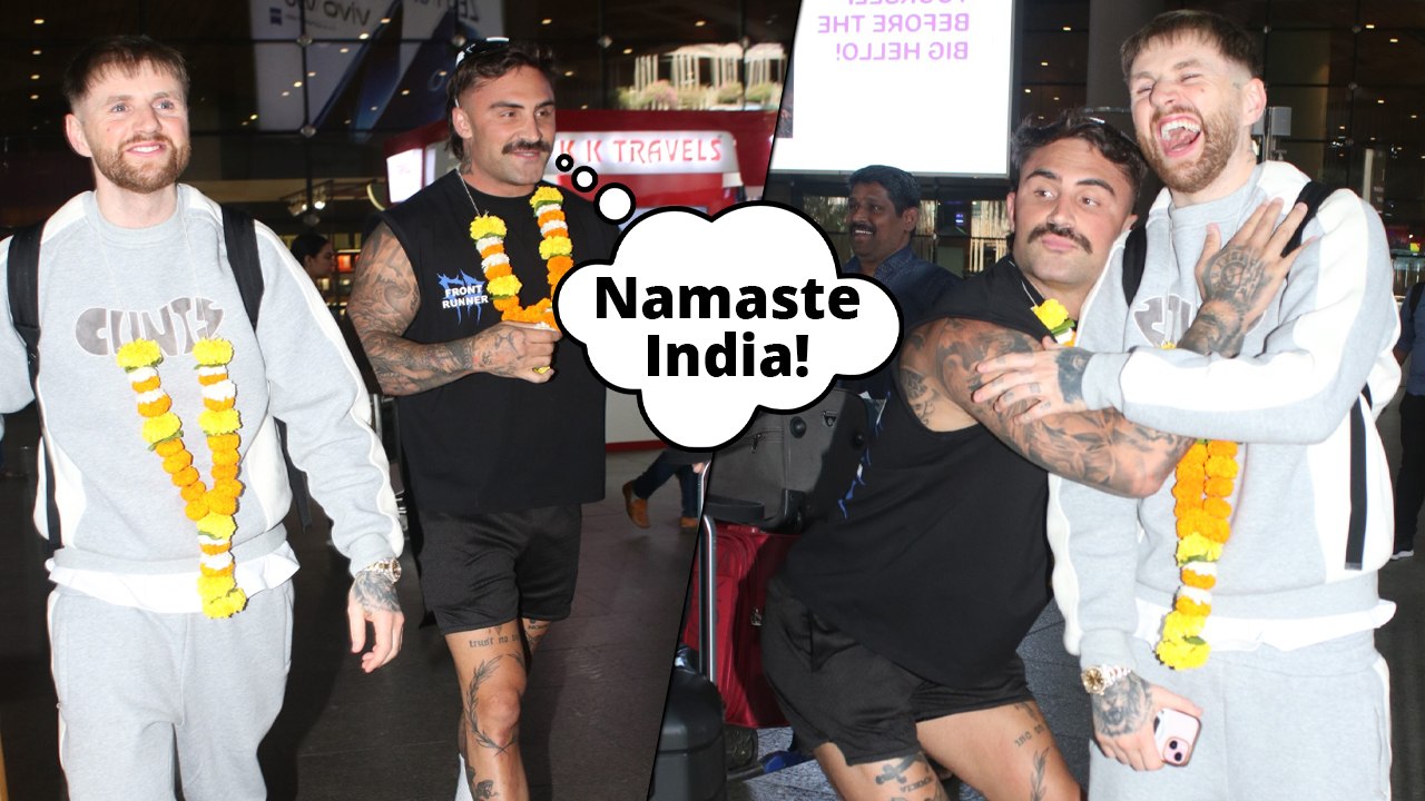 Global Influencers Kristen Hanby & Jackson O'Doherty Touch Down In Mumbai - What's Brewing?