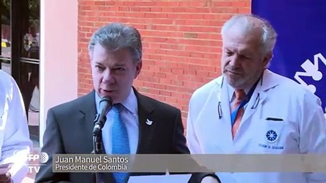 Presidente colombiano: exámenes descartan metástasis o tumor