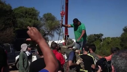 Rescatan a miles de caimanes amenazados por sequía en Paraguay