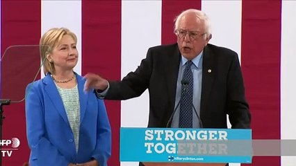 Sanders respalda a Clinton para presidenciales de EEUU