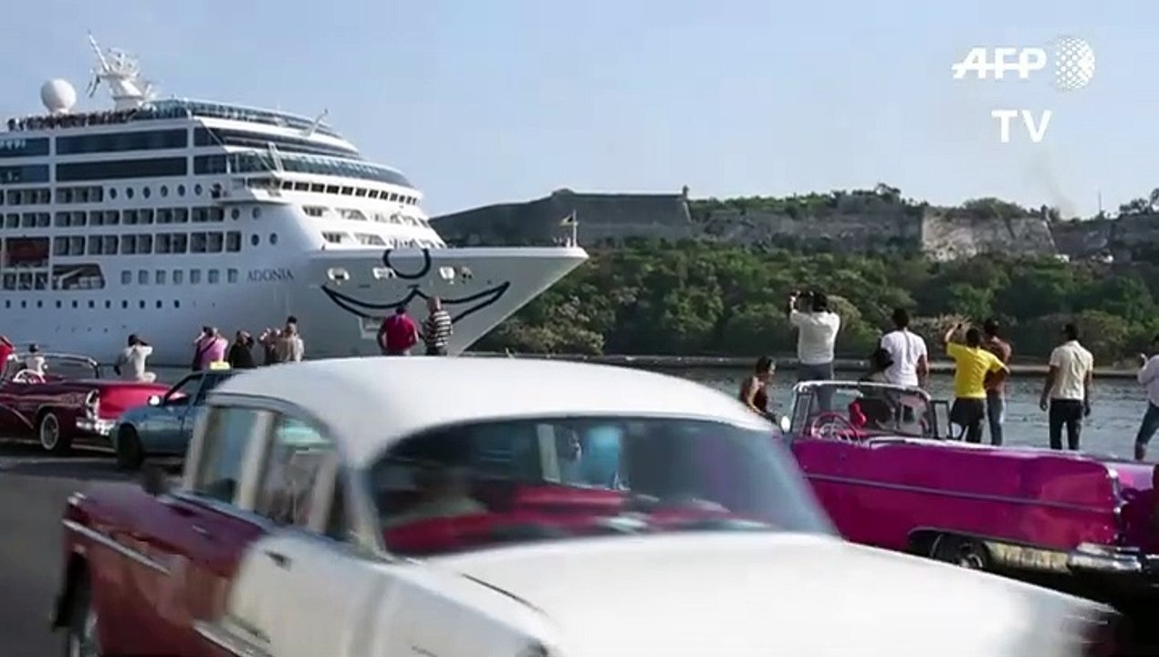 Histórica llegada a Cuba de crucero proveniente de EEUU