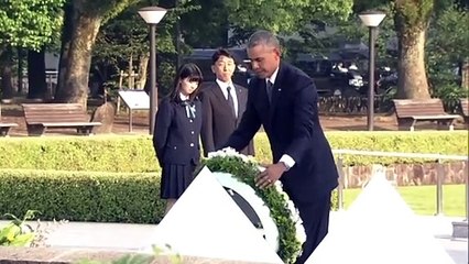 Obama rinde tributo a víctimas de bomba atómica en Hiroshima