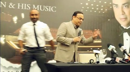 Rueda de Prensa Gilberto Santa Rosa