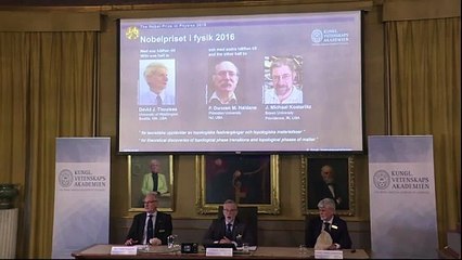 Nobel de Física para tres británicos