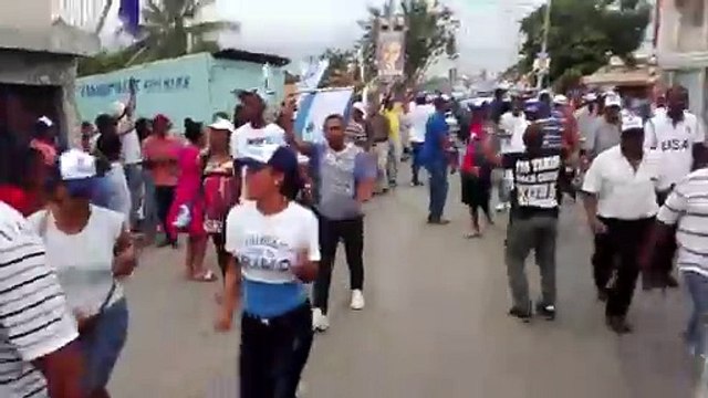 Luis Abinader recorre San Pedro de Macorís