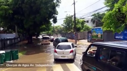 Charcos de Agua Av. Independencia
