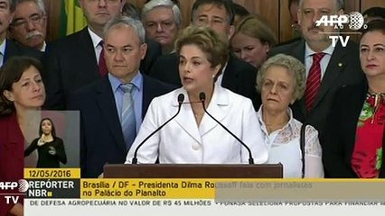 Rousseff llamó a brasileños a movilizarse contra el “golpe”