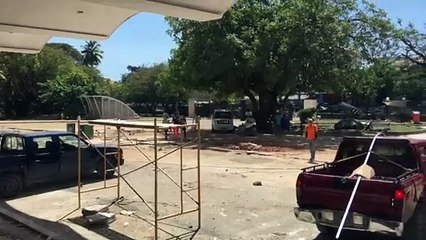 La remodelación del Teatro Nacional marcha según la agenda programada