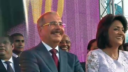 Danilo Medina, virtual ganador de las elecciones. AFP