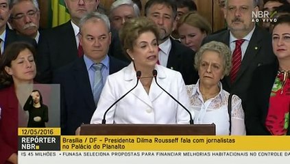 Rousseff llamó a brasileños a movilizarse contra el "golpe"